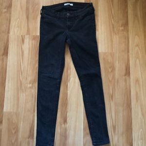 Hollister Super Skinny Black Jeans